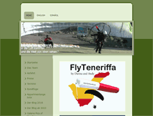 Tablet Screenshot of motorschirmfliegen.com